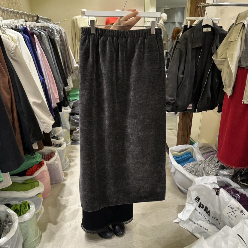 REFLAT東大門直郵女士新品時尚人氣真品推薦熱賣長裙天鵝絨REFLAT長裙圖色3