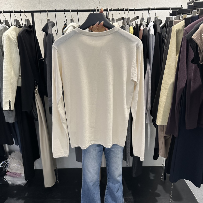 FLAMME TOIT/LUNAMDE韓國代購女士新品熱賣推薦長袖T恤FLAMME TOIT/LUNAMDE長袖T恤