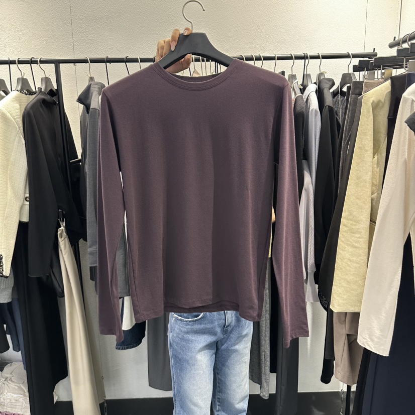 FLAMME TOIT/LUNAMDE韓國代購女士新品熱賣推薦長袖T恤FLAMME TOIT/LUNAMDE長袖T恤圖色2