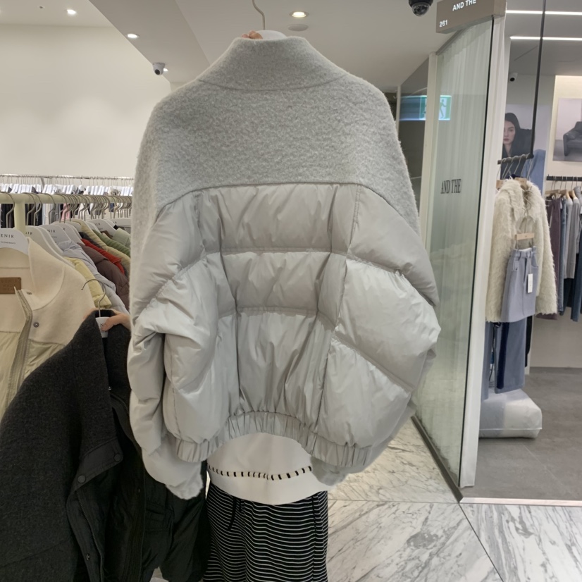 VENIR-A東大門代購女裝新品休閑真品時尚短款羽絨服羽絨服VENIR-A短款羽絨服