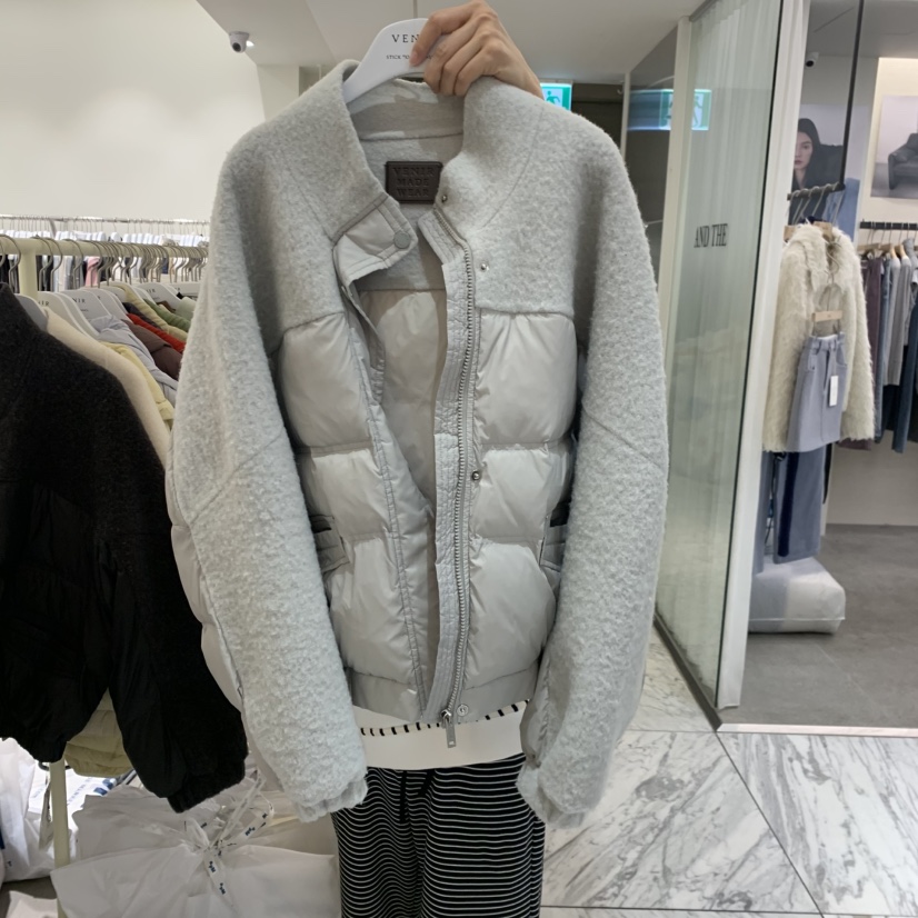VENIR-A東大門代購女裝新品休閑真品時尚短款羽絨服羽絨服VENIR-A短款羽絨服圖色2