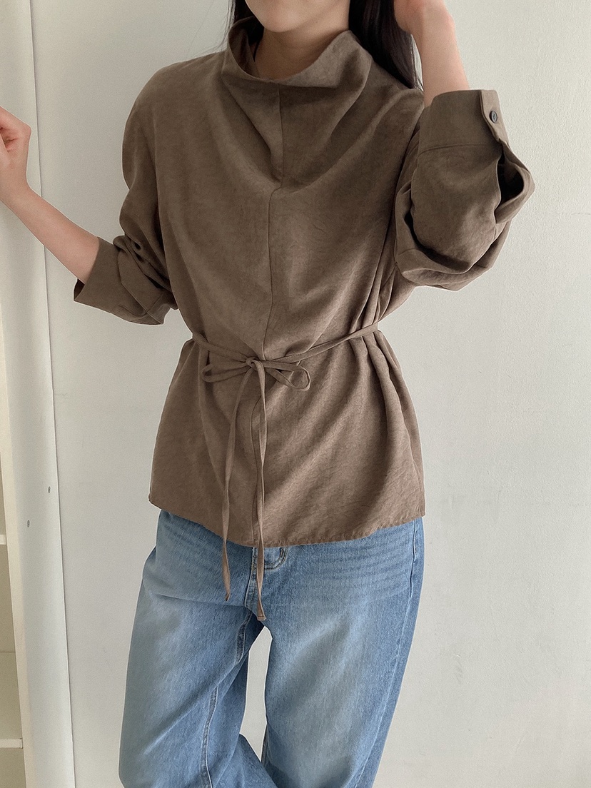 BLOWING韓國代購女士新款熱賣真品休閑推薦人氣襯衫蕾絲衫BLOWING-2件起襯衫/蕾絲衫圖色1