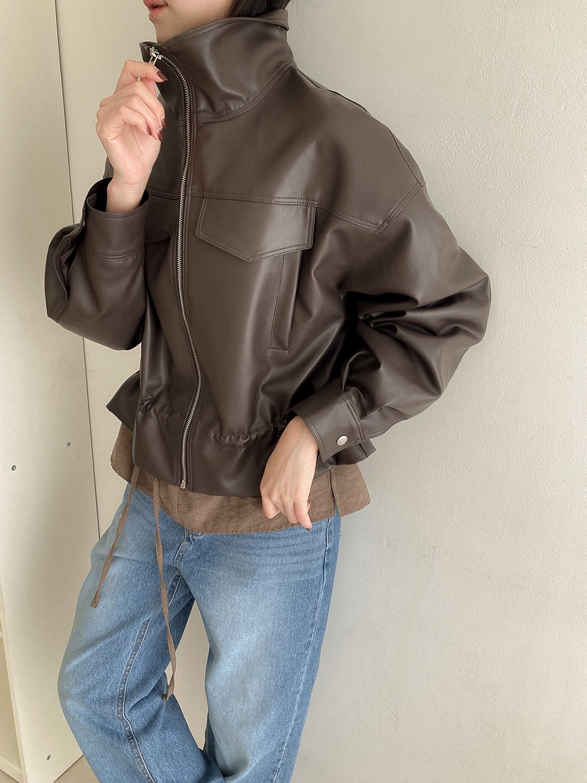 BLOWING東大門直郵女士新品推薦人氣時尚真品休閑熱賣皮衣BLOWING-2件起皮衣