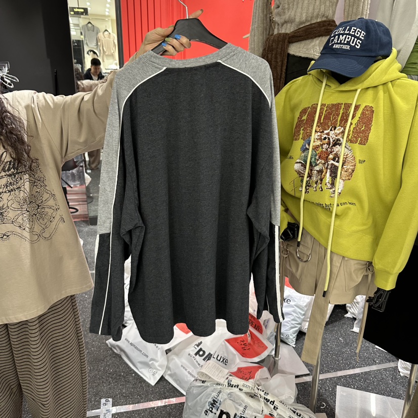 RARE CLOSET韓國代購女士新品時尚人氣熱賣推薦真品長袖T恤RARE CLOSET長袖T恤
