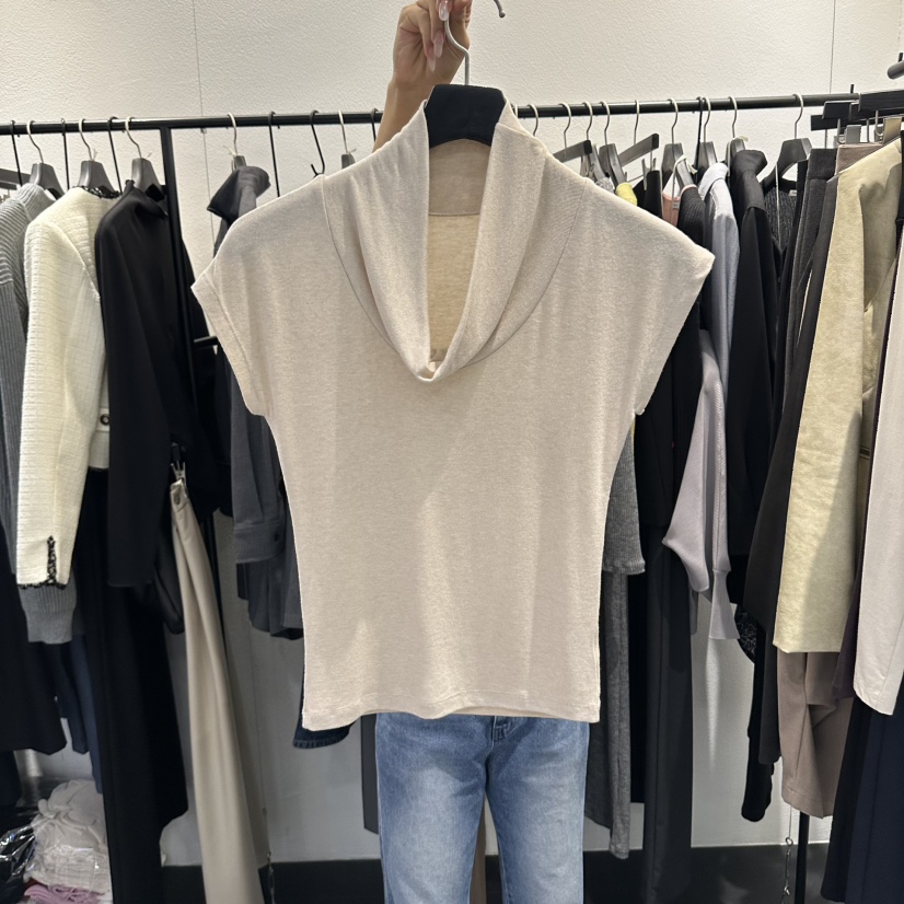 FLAMME TOIT/LUNAMDE韓國代購女士新品真品休閑人氣T恤FLAMME TOIT/LUNAMDET恤圖色1