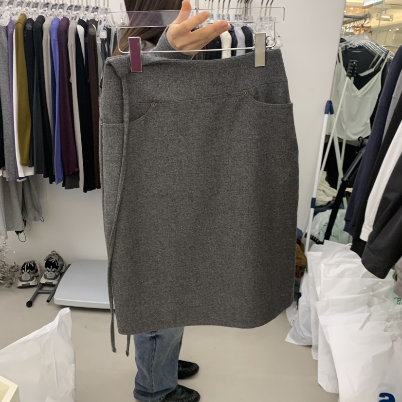 PADO東大門代購女裝新品熱賣休閑真品時尚半身裙中短裙折疊PADO半身裙/中短裙圖色2