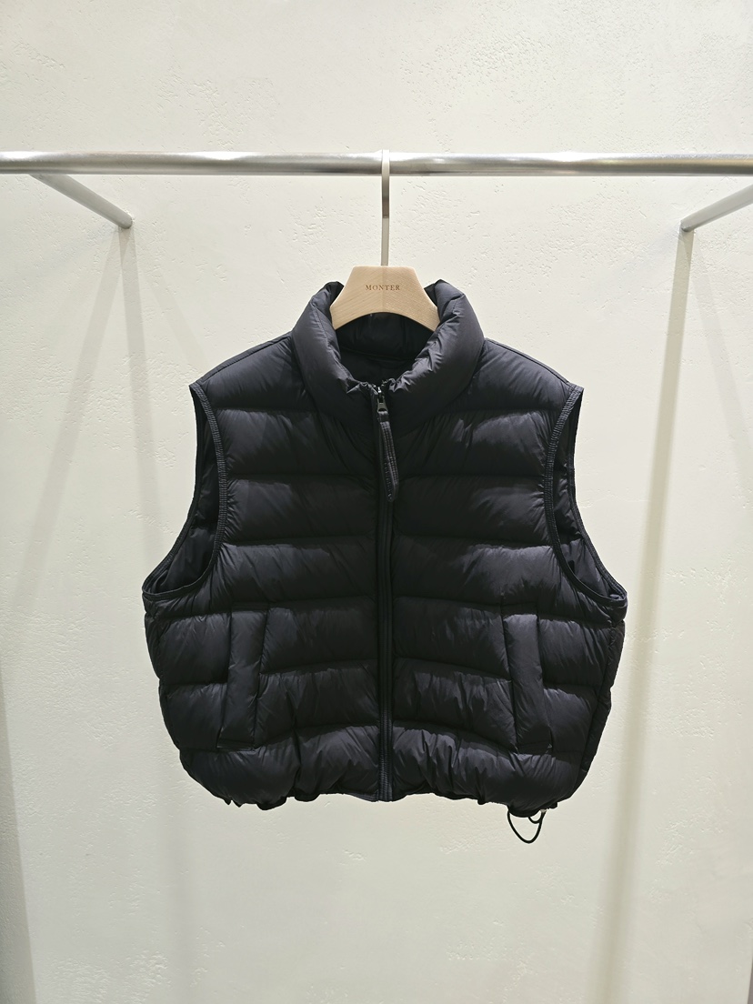 MONTER東大門直郵女士新款真品推薦熱賣時尚休閑馬甲羽絨服MONTER馬甲圖色3黑色
