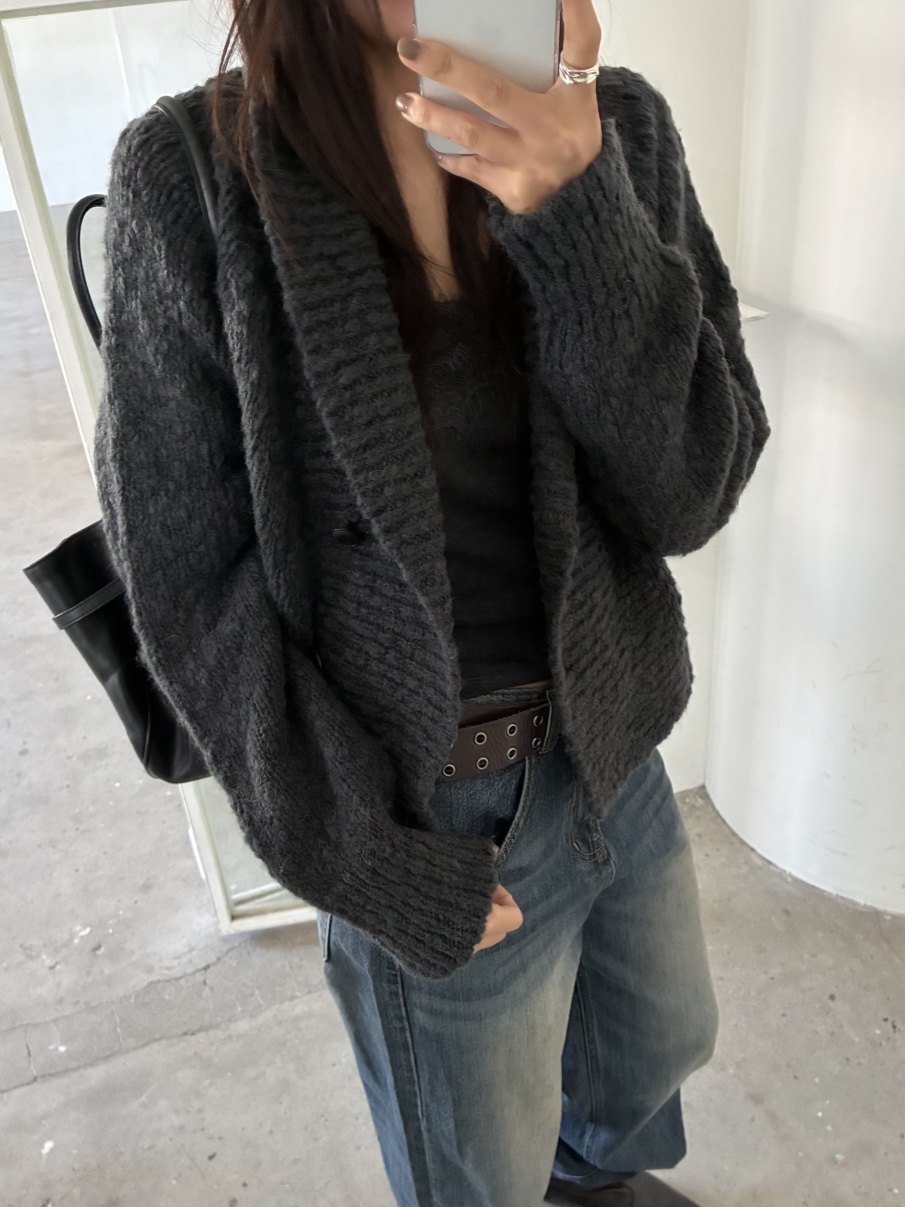 ACME韓國代購女裝新款熱賣推薦人氣真品休閑時尚毛衣披肩ACME毛衣