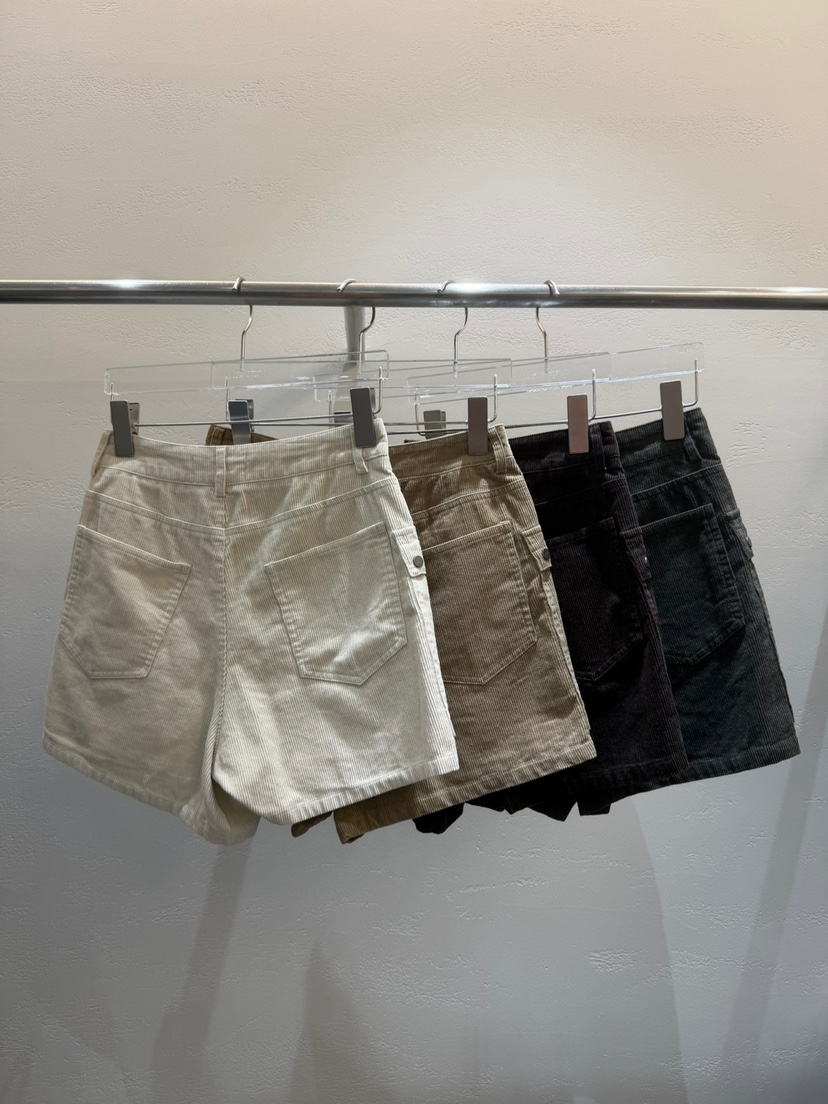 MOST OF ALL U韓國代購女裝新品休閑時尚裙褲燈芯絨口袋MOST OF ALL U裙褲