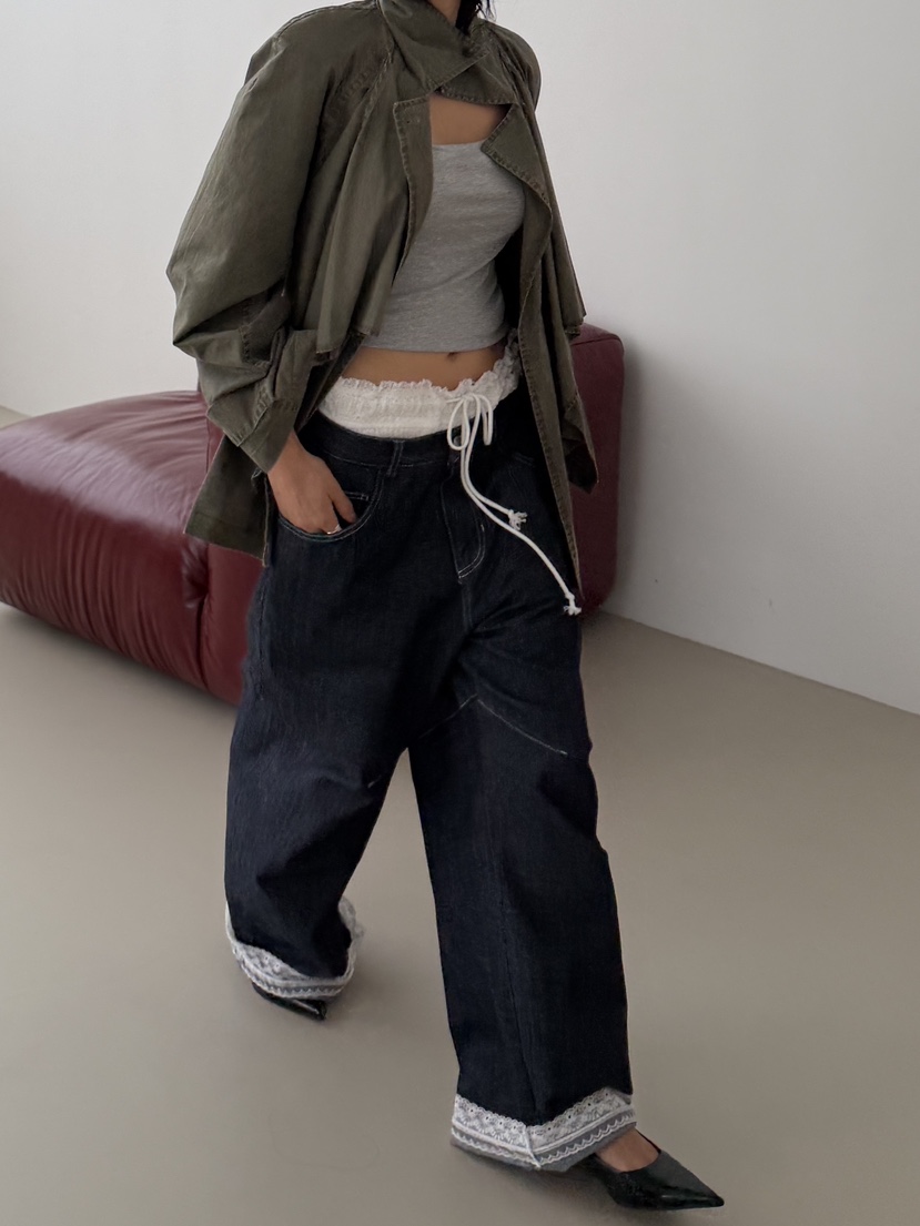 CHAV東大門實拍女裝新款真品時尚熱賣推薦休閑人氣休閑褲CHAV休閑褲