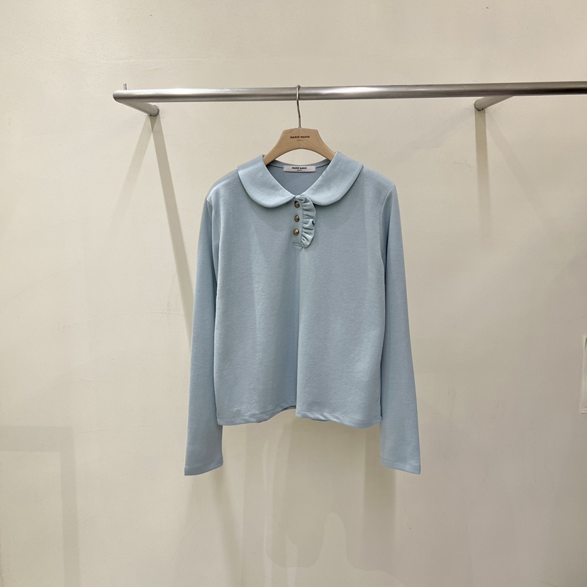 MARIE MARIE韓國代購女士新品推薦熱賣真品人氣時尚長袖T恤MARIE MARIE長袖T恤圖色2