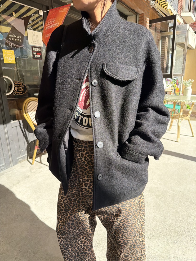 FRANC—L東大門直郵女裝新款休閑真品時尚推薦熱賣短款大衣FRANC短款大衣
