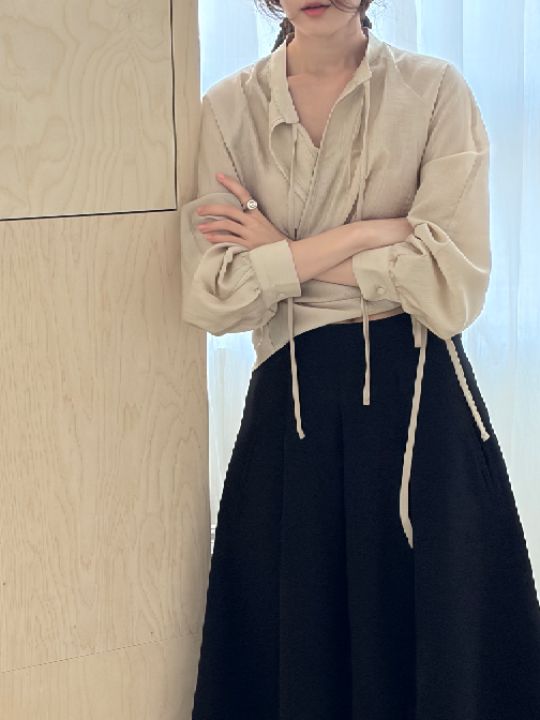 베슬東大門代購女士新品人氣真品休閑時尚推薦襯衫蕾絲衫VESL襯衫/蕾絲衫