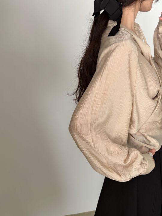 베슬東大門代購女士新品人氣真品休閑時尚推薦襯衫蕾絲衫VESL襯衫/蕾絲衫