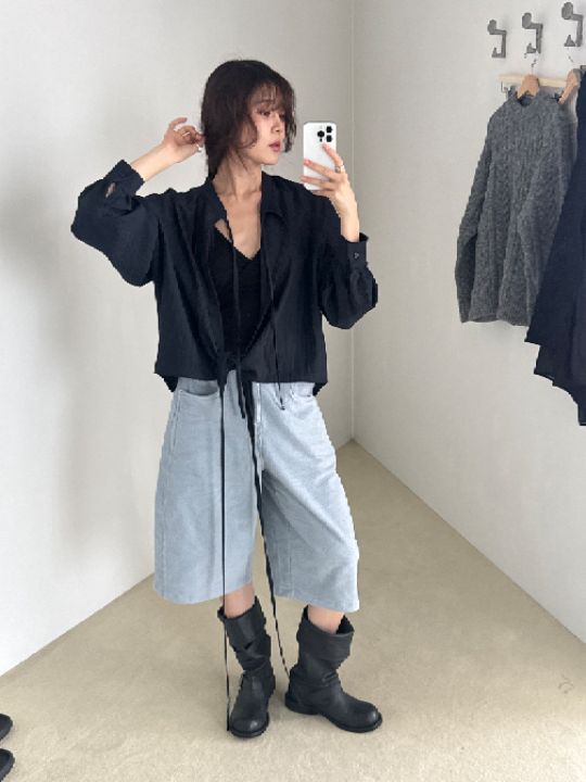 베슬東大門代購女士新品人氣真品休閑時尚推薦襯衫蕾絲衫VESL襯衫/蕾絲衫