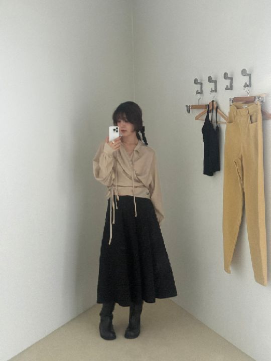 베슬東大門代購女士新品人氣真品休閑時尚推薦襯衫蕾絲衫VESL襯衫/蕾絲衫