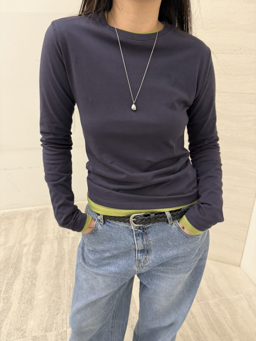 VERNIMENT東大門直郵女士新款時尚推薦人氣真品休閑長袖T恤VERNIMENT長袖T恤