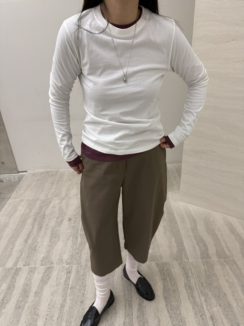 VERNIMENT東大門直郵女士新款時尚推薦人氣真品休閑長袖T恤VERNIMENT長袖T恤