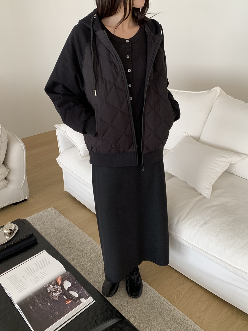 LE RIVE韓國直郵女士新品熱賣休閑推薦短款羽絨服連帽衫鴨LE RIVE短款羽絨服