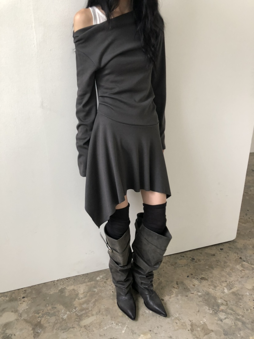 MOVENNE東大門代購女士新款熱賣真品時尚推薦人氣休閑連衣裙MOVENNE連衣裙