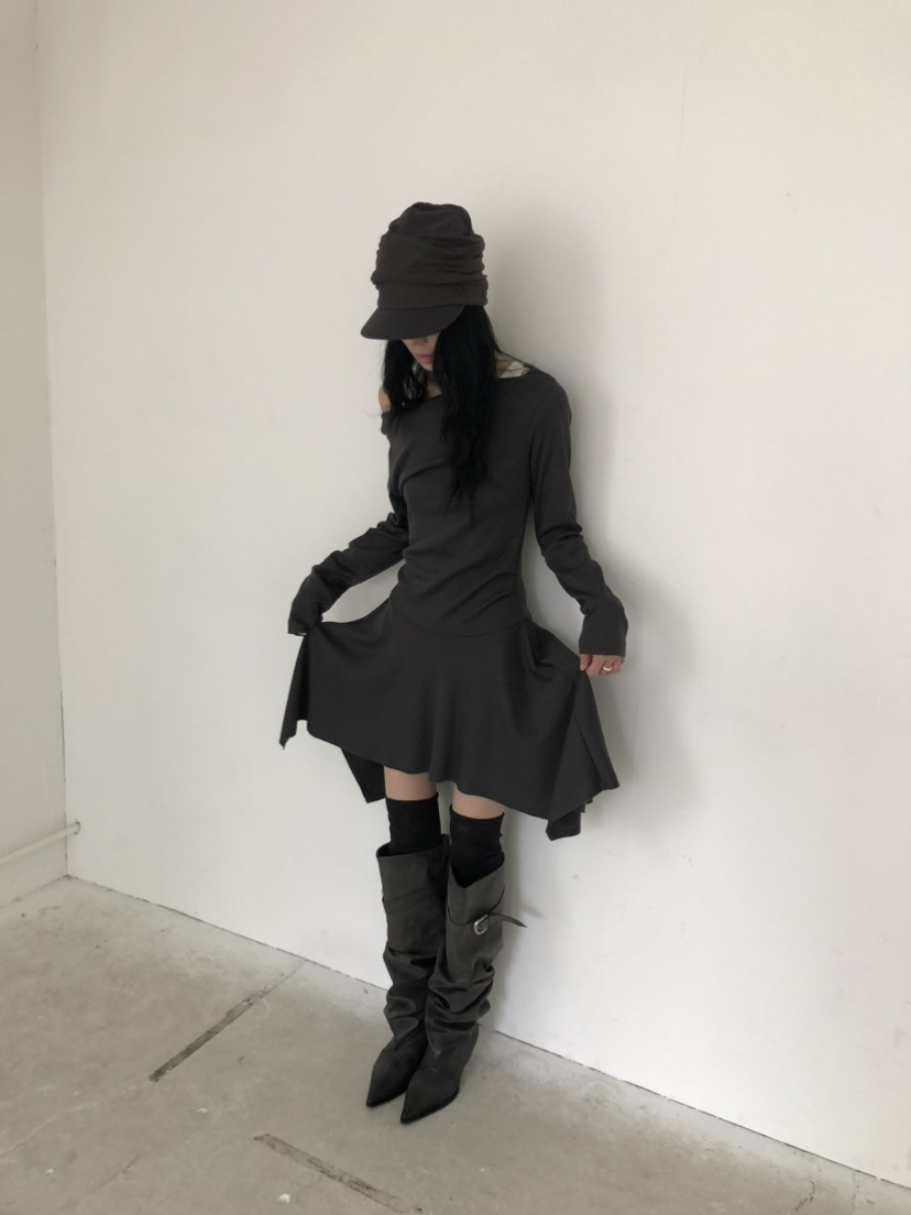 MOVENNE東大門代購女士新款熱賣真品時尚推薦人氣休閑連衣裙MOVENNE連衣裙