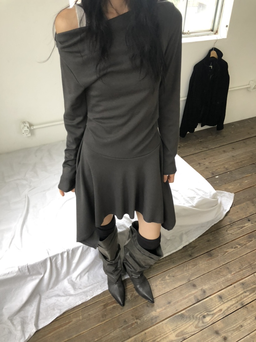 MOVENNE東大門代購女士新款熱賣真品時尚推薦人氣休閑連衣裙MOVENNE連衣裙