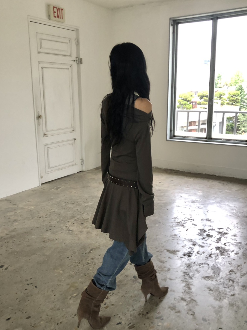 MOVENNE東大門代購女士新款熱賣真品時尚推薦人氣休閑連衣裙MOVENNE連衣裙