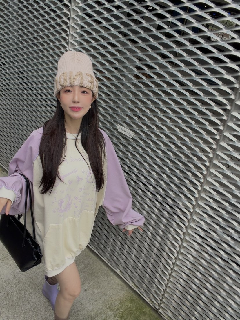 SEOUL PALETTE-Q韓國直郵女裝新品真品推薦熱賣長袖T恤SEOUL PALETTE-Q長袖T恤