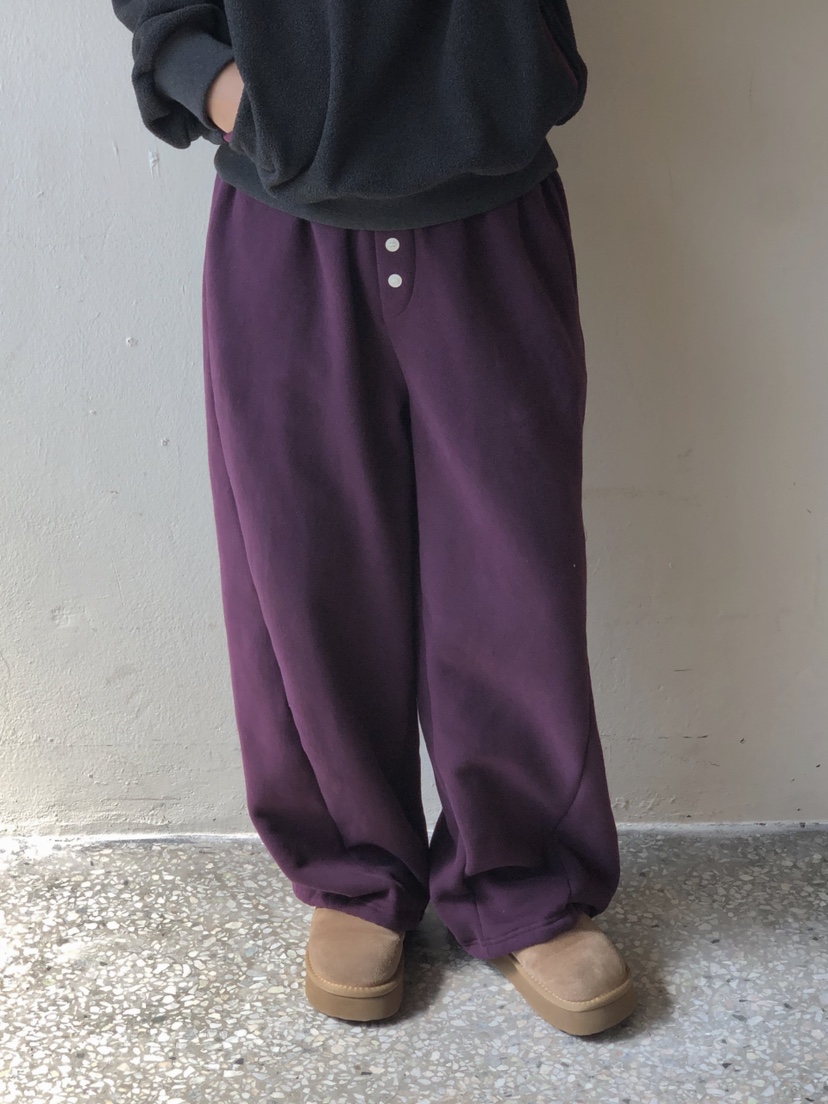 ONDO-P韓國代購女士新款真品推薦人氣熱賣時尚休閑褲紐扣ONDO-P休閑褲