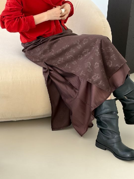 베슬東大門代購女士新款人氣真品時尚推薦熱賣休閑長裙VESL長裙