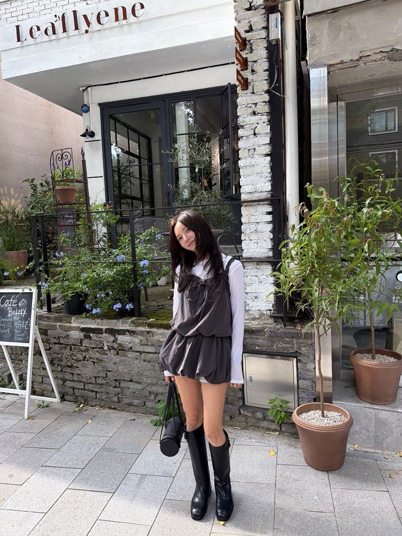 SOLAR韓國直郵女士新品休閑人氣熱賣真品時尚推薦連衣裙SOLAR連衣裙