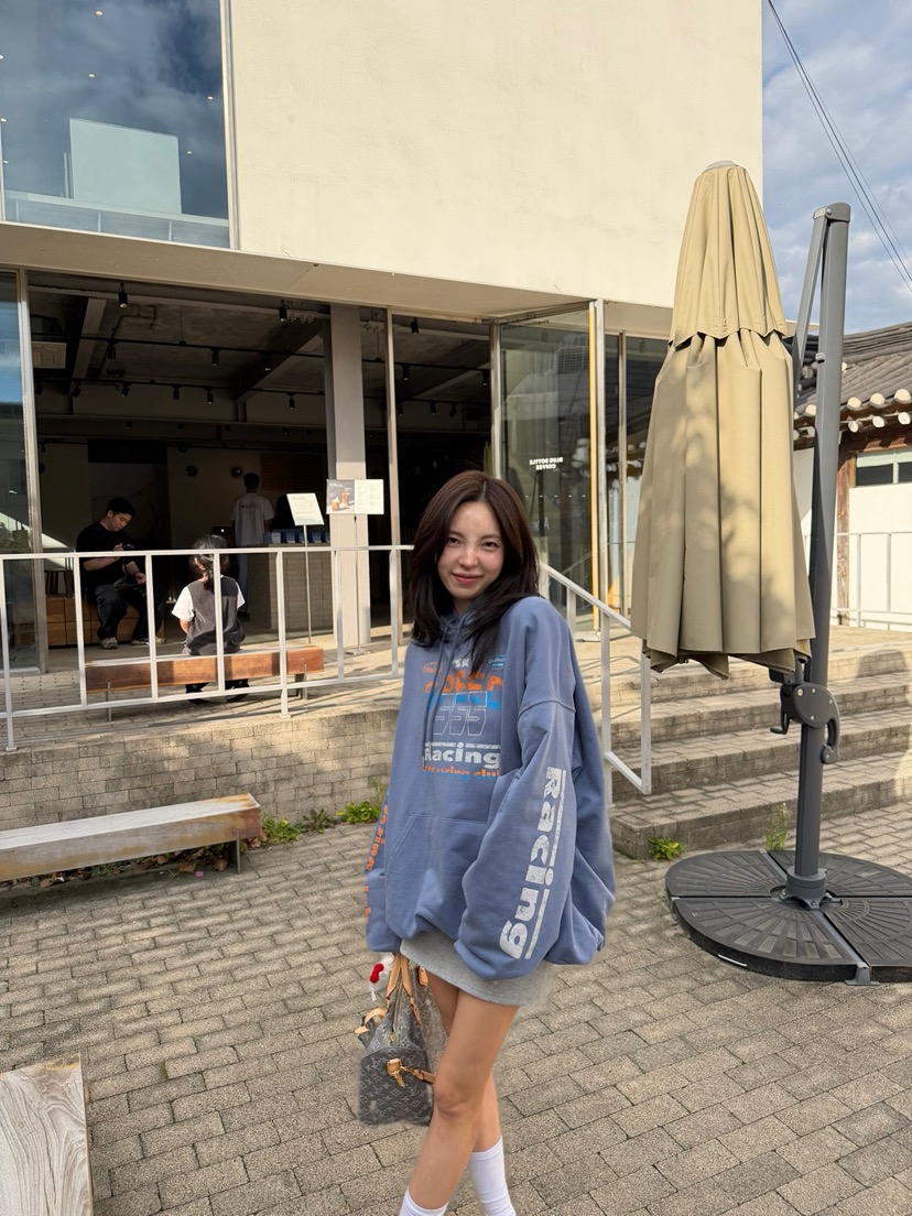 SOLAR韓國直郵女裝新款休閑時尚真品熱賣人氣推薦衛衣連帽衫SOLAR衛衣