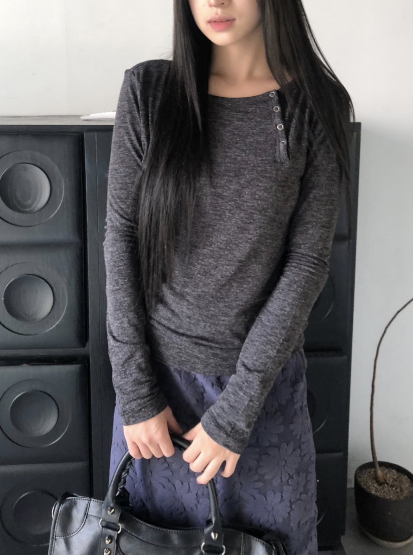 FOSET東大門代購女士新品推薦熱賣人氣真品時尚休閑長袖T恤FOSET長袖T恤