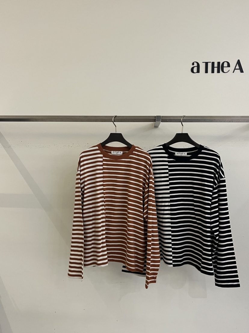 ATHEA韓國直郵女士新品休閑時尚人氣推薦真品熱賣長袖T恤ATHEA長袖T恤