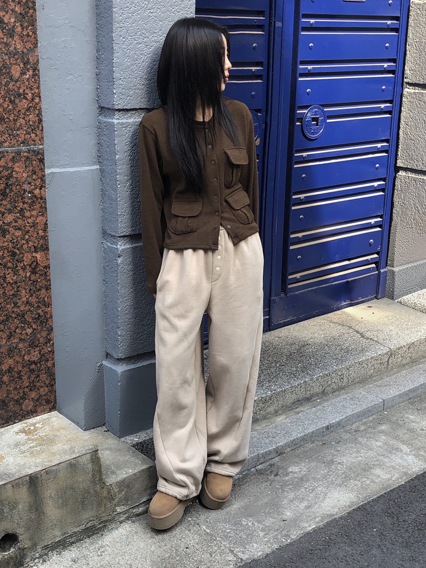 ONDO-P韓國代購女裝新款真品推薦休閑人氣熱賣開衫口袋開衫ONDO-P開衫