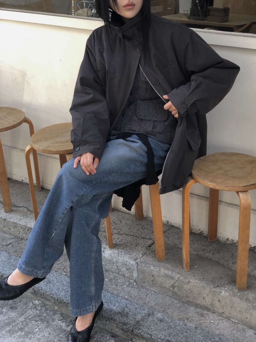 ONDO-P韓國代購女裝新款真品推薦休閑人氣熱賣開衫口袋開衫ONDO-P開衫