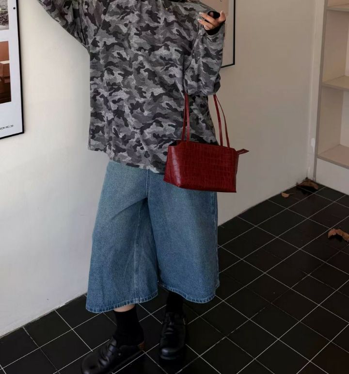 TROUVAILLE東大門代購女士新款真品時尚單肩斜跨包牛皮羊皮TROUVAILLE單肩/斜跨包圖色3