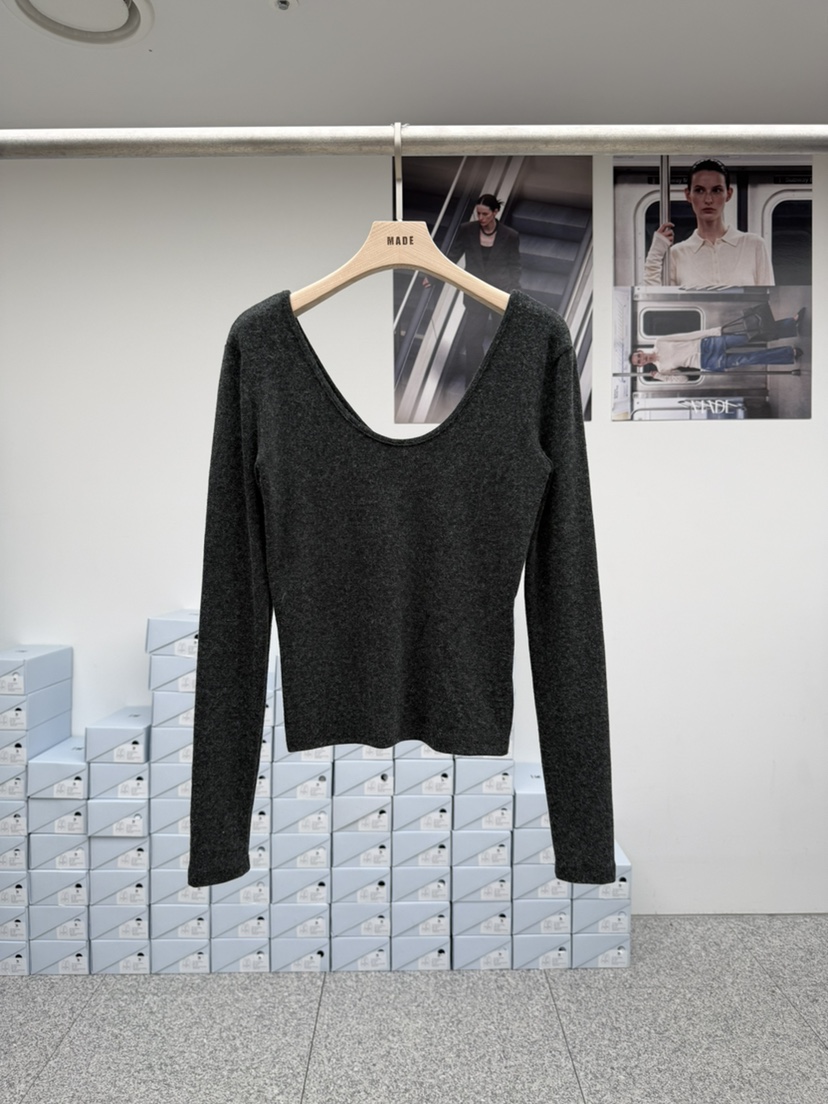 MADE-P東大門直郵女士新品熱賣時尚休閑人氣推薦長袖T恤MADE-P長袖T恤圖色1