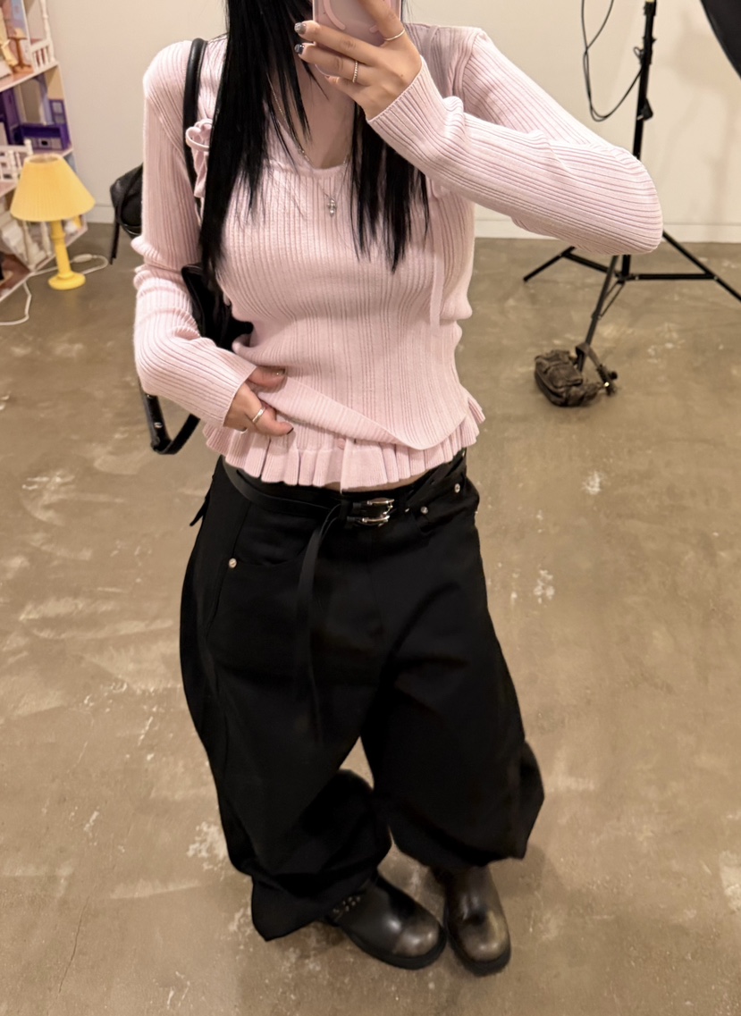 SEOLO韓國代購女士新款推薦人氣休閑真品熱賣時尚休閑褲Seolo seoul休閑褲