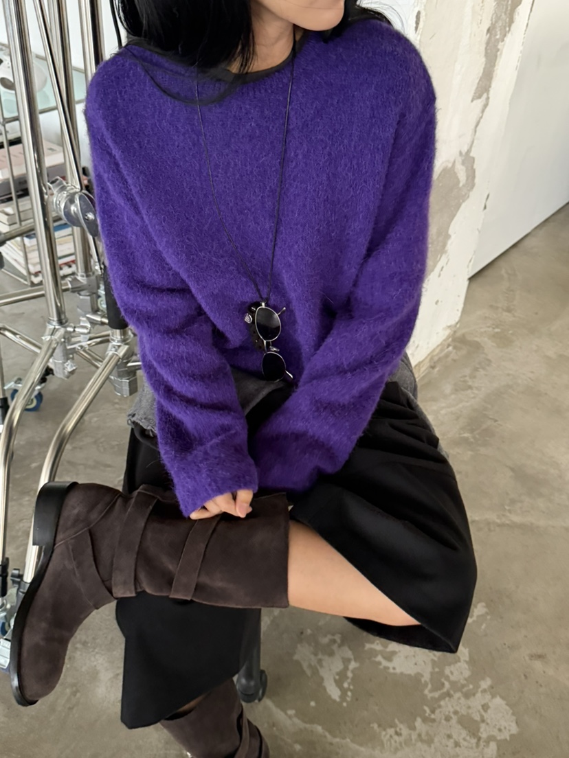 FOSET東大門代購女裝新款真品推薦人氣時尚熱賣針織衫羊駝毛FOSET針織衫