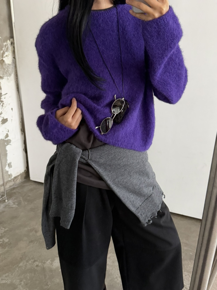 FOSET東大門代購女裝新款真品推薦人氣時尚熱賣針織衫羊駝毛FOSET針織衫