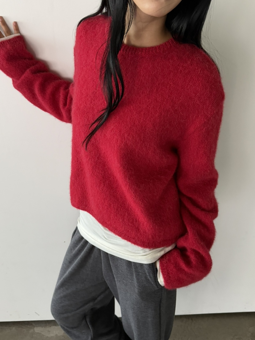 FOSET東大門代購女裝新款真品推薦人氣時尚熱賣針織衫羊駝毛FOSET針織衫