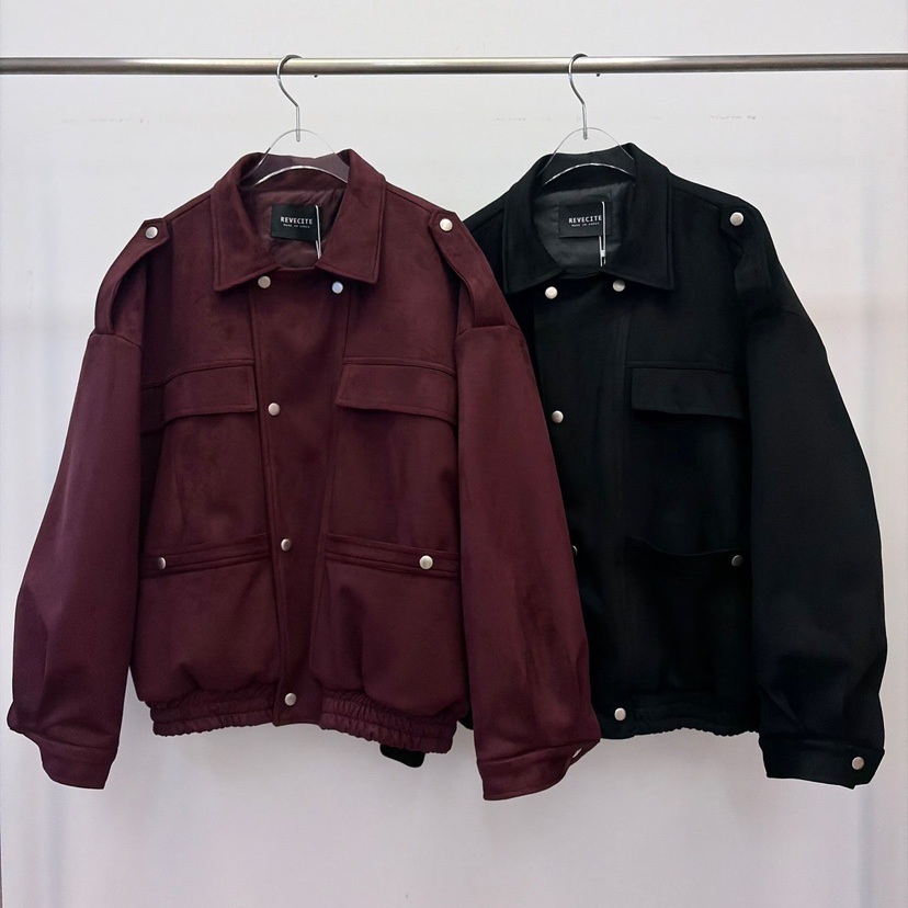 REVE CITE-L東大門實拍女士新品真品夾克不含內搭絨面革REVE CITE-L夾克