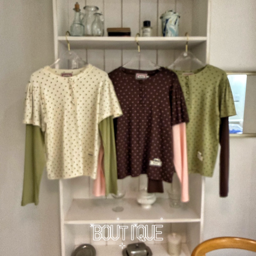 BOUTIQUE-L東大門直郵女裝新款推薦人氣熱賣真品長袖T恤BOUTIQUE-L長袖T恤