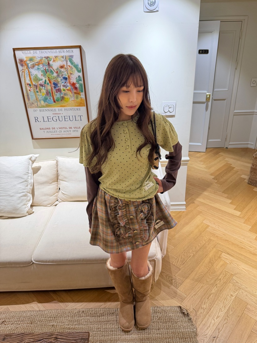 BOUTIQUE-L東大門直郵女裝新款推薦人氣熱賣真品長袖T恤BOUTIQUE-L長袖T恤