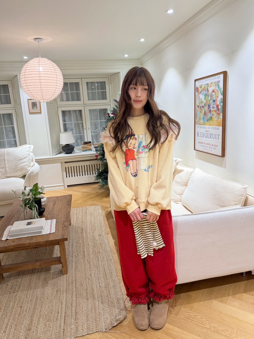 BOUTIQUE-L東大門直郵女士新款真品熱賣時尚推薦人氣衛衣BOUTIQUE-L衛衣