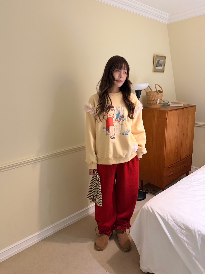 BOUTIQUE-L東大門直郵女士新款真品熱賣時尚推薦人氣衛衣BOUTIQUE-L衛衣