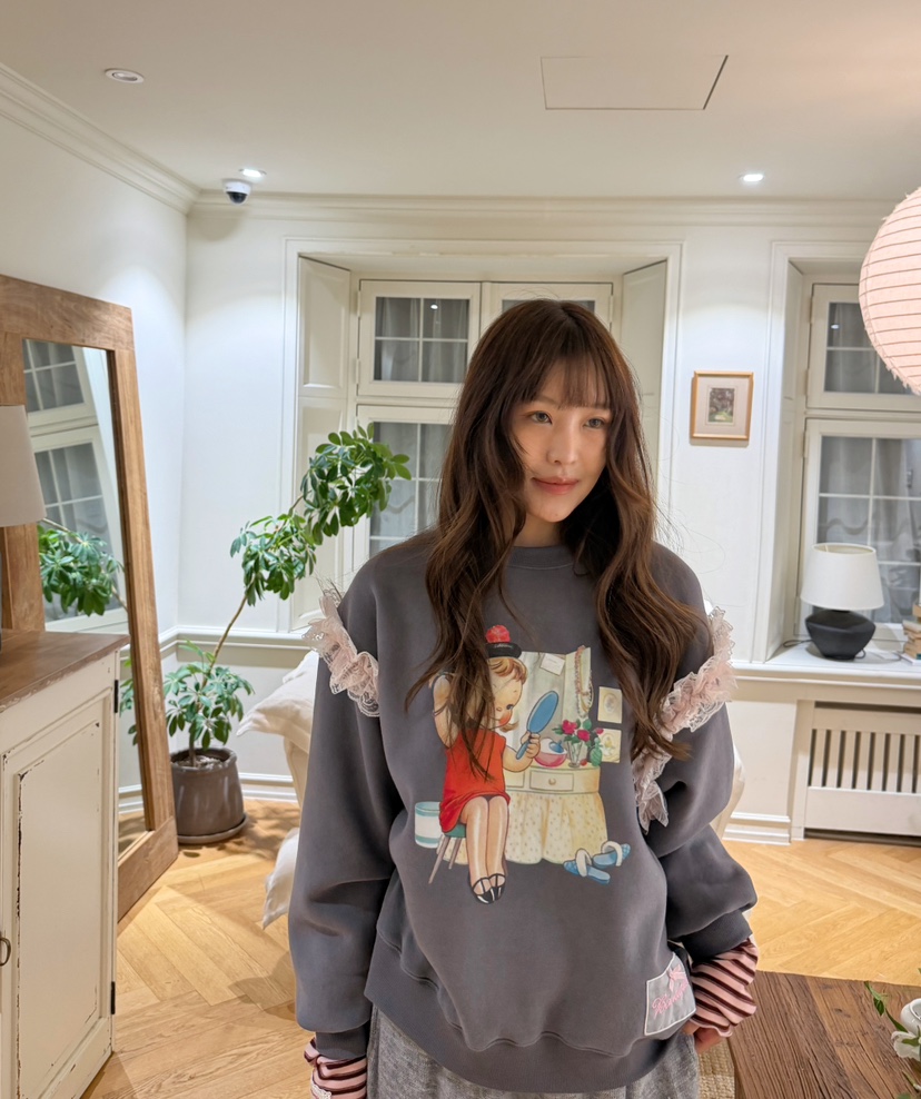 BOUTIQUE-L東大門直郵女士新款真品熱賣時尚推薦人氣衛衣BOUTIQUE-L衛衣