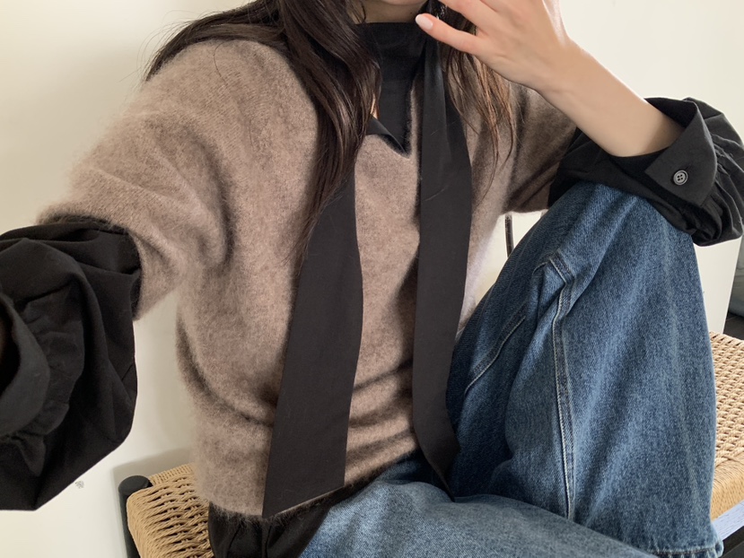 ATHEA東大門實拍女士新款真品推薦時尚熱賣人氣休閑針織衫ATHEA針織衫
