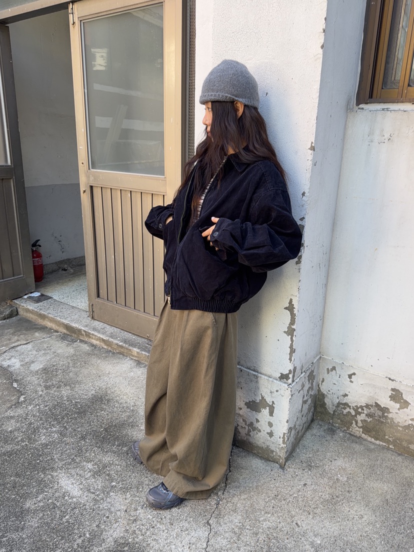 SUNDER MARKET東大門實拍女裝新品真品熱賣推薦夾克天鵝絨SUNDER MARKET夾克